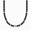 Kép 1/2 - Thomas Sabo ónix gyöngyös nyaklánc - KE2180-507-11-L50