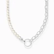 Kép 1/2 - Thomas Sabo fehér gyöngyös nyaklánc - KE2188-082-14-L45v