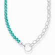 Kép 1/2 - Thomas Sabo türkiz gyöngyös nyaklánc - KE2188-404-17-L45v