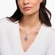 Kép 2/2 - Thomas Sabo ezüst édesvízi gyöngy nyaklánc - KE2193-167-14-L47V