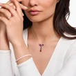 Kép 2/2 - Thomas Sabo Y ezüst nyaklánc színes cirkóniával - KE2195-477-7-L45V