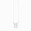 Kép 1/2 - Thomas Sabo áttetsző cirkónia medálos ezüst nyaklánc - KE2212-051-14-L45V