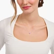 Kép 2/2 - Thomas Sabo ezüst nyaklánc rózsaszín csepp cirkóniával - KE2213-051-9-L45V