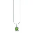 Kép 1/2 - Thomas Sabo ezüst nyaklánc zöld teknős medállal - KE2216-007-6-L45V