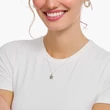 Kép 2/2 - Thomas Sabo ezüst nyaklánc zöld teknős medállal - KE2216-007-6-L45V