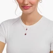 Kép 2/2 - Thomas Sabo ezüst nyaklánc piros rózsa medállal - KE2219-664-10-L45V