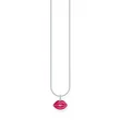 Kép 1/2 - Thomas Sabo ezüst nyaklánc piros száj medállal - KE2230-664-10-L45V