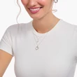 Kép 2/2 - Thomas Sabo ezüst eljegyzési gyűrű nyaklánc - KE2231-639-10-L45V
