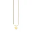 Kép 1/2 - Thomas Sabo aranyozott nyaklánc szív medállal - KE2234-413-39-L45V