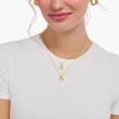 Kép 2/2 - Thomas Sabo aranyozott nyaklánc szív medállal - KE2234-413-39-L45V