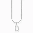 Kép 1/2 - Thomas Sabo ezüst nyaklánc "D" betű medállal - KE2243-051-14-L45V