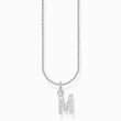 Kép 1/2 - Thomas Sabo ezüst nyaklánc "K" betű medállal - KE2252-051-14-L45V