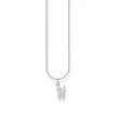 Kép 1/2 - Thomas Sabo ezüst nyaklánc "W" betű medállal - KE2262-051-14-L45V