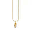 Kép 1/2 - Thomas Sabo aranyozott nyaklánc rózsa medállal - KE2269-413-39-L45V