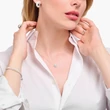 Kép 2/2 - Thomas Sabo ezüst nyaklánc áttetsző cirkónia kör medállal - KE2279-051-14-L45V