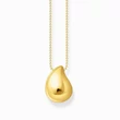 Kép 1/3 - Thomas Sabo arany nyaklánc organikus csepp medállal - KE2281-413-39-L50V