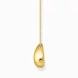 Kép 2/3 - Thomas Sabo arany nyaklánc organikus csepp medállal - KE2281-413-39-L50V