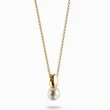 Kép 1/3 - Thomas Sabo sárga arany organikus gyöngy nyaklánc - KE2318-430-14-L45V - Natural Beauty