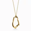 Kép 1/3 - Thomas Sabo sárga arany organikus formájú nyaklánc - KE2319-413-39-L70 - Natural Beauty