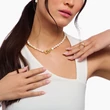 Kép 4/4 - Thomas Sabo sárga arany kapcsos gyöngy nyaklánc - KE2320-430-14-L45 - Natural Beauty