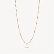 Kép 1/3 - Thomas Sabo Connect Paperclip sárga arany charm nyaklánc - KE2328-413-39-L45V