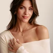 Kép 3/3 - Thomas Sabo Connect Paperclip sárga arany charm nyaklánc - KE2328-413-39-L45V