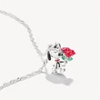 Kép 3/4 - Thomas Sabo Snoopy piros rózsával PEANUTS nyaklánc - KE2353-664-7-L45V Kép 3/4 - Thomas Sabo Snoopy piros rózsával PEANUTS nyaklánc - KE2353-664-7-L45V