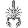 Kép 3/4 - Thomas Sabo unisex skorpió medál - PE839-978-7
