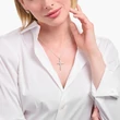Kép 3/3 - Thomas Sabo áttetsző cirkónika köves ezüst kereszt medál - PE939-051-14