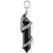 Kép 2/4 - Thomas Sabo onyx kő kígyóval medál - PE944-641-11