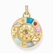 Kép 1/4 - Thomas Sabo arany szerencsekerék medál - PE962-471-7