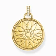 Kép 2/4 - Thomas Sabo arany szerencsekerék medál - PE962-471-7
