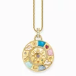 Kép 3/4 - Thomas Sabo arany szerencsekerék medál - PE962-471-7