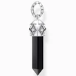 Kép 2/2 - Thomas Sabo Hexagon ónix medál - PE964-641-11