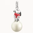 Kép 1/3 - Thomas Sabo  Snoopy & szív & hógolyó  PEANUTS medál - PE991-664-14