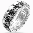 Kép 2/3 - Thomas Sabo koponya gyűrű - TR1878-001-12-68