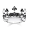 Kép 1/4 - Thomas Sabo korona gyűrű - TR2208-643-11-52