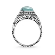 Kép 3/4 - Thomas Sabo türkiz gyűrű - TR2241-878-17