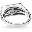 Kép 3/4 - Thomas Sabo fekete köves férfi gyűrű - TR2243-698-11-64