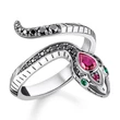 Kép 1/2 - Thomas Sabo kígyó gyűrű - TR2304-342-7-50