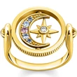 Kép 1/3 - Thomas Sabo holdas és csillagos gyűrű - TR2377-959-7-54