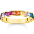 Kép 1/2 - Thomas Sabo gyűrű színes kövekkel - TR2403-996-7-48