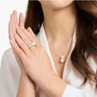Kép 2/2 - Thomas Sabo gyöngyös gyűrű fehér kővel  - TR2408-167-14-58
