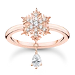 Kép 1/2 - Thomas Sabo rozé hópehely gyűrű - TR2414-416-14-54