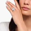 Kép 2/2 - Thomas Sabo ezüst koktélgyűrű cirkóniával - TR2441-051-14-54