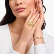 Kép 2/2 - Thomas Sabo aranyozott bolygó gyűrű - TR2445-565-7-54