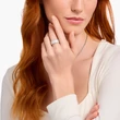 Kép 2/2 - Thomas Sabo fehér tűzzománc gyűrű - TR2446-041-14-50