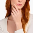 Kép 3/3 - Thomas Sabo piros szív ezüst gyűrű - TR2448-640-10-50