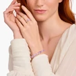 Kép 2/2 - Thomas Sabo pink cirkónia kristály gyűrű - TR2451-051-9-48