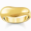 Kép 1/3 - Thomas Sabo organikus aranyozott gyűrű - TR2473-413-39-50